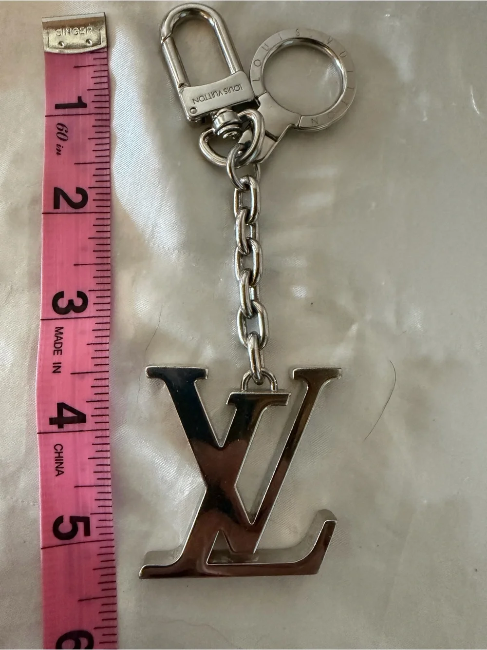 Louis Vuitton keychain/bag charm authenticated